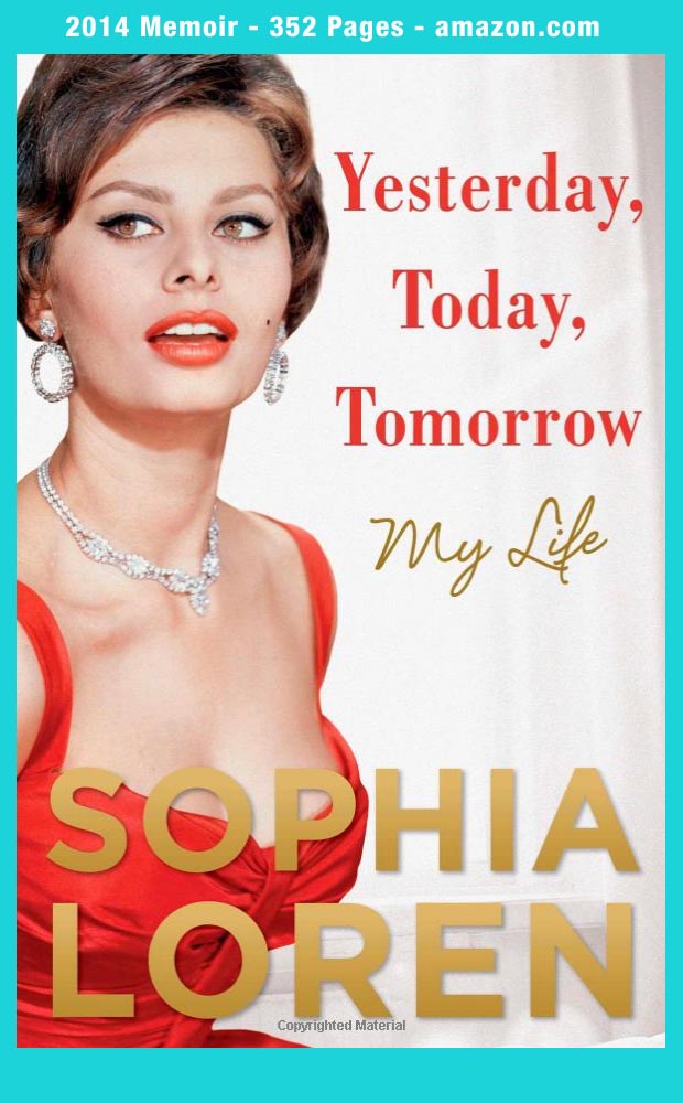 Sophia Loren Memoir 2014
