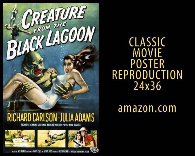 Poster Creature from the Black Lagoon