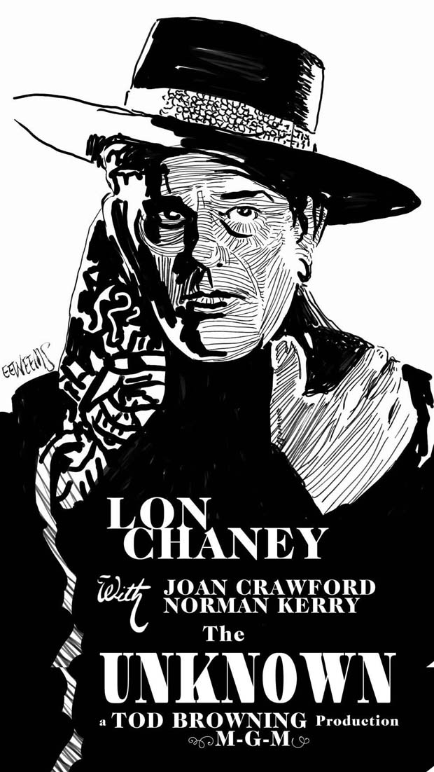 Lon Chaney the Unknown 1927 Poster Art