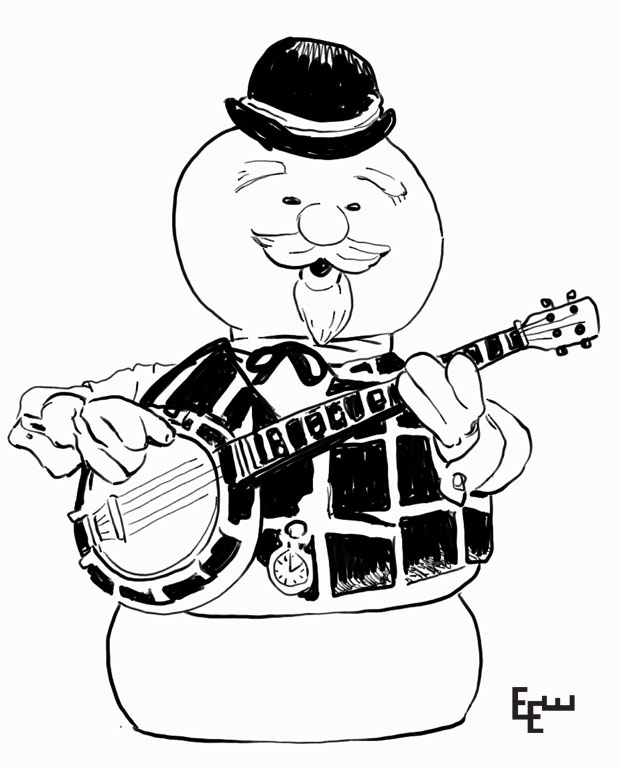 Burl Ives Snowman