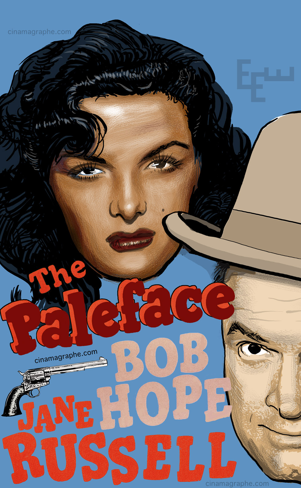 The Paleface 1948 Jane Russell and Bob Hope