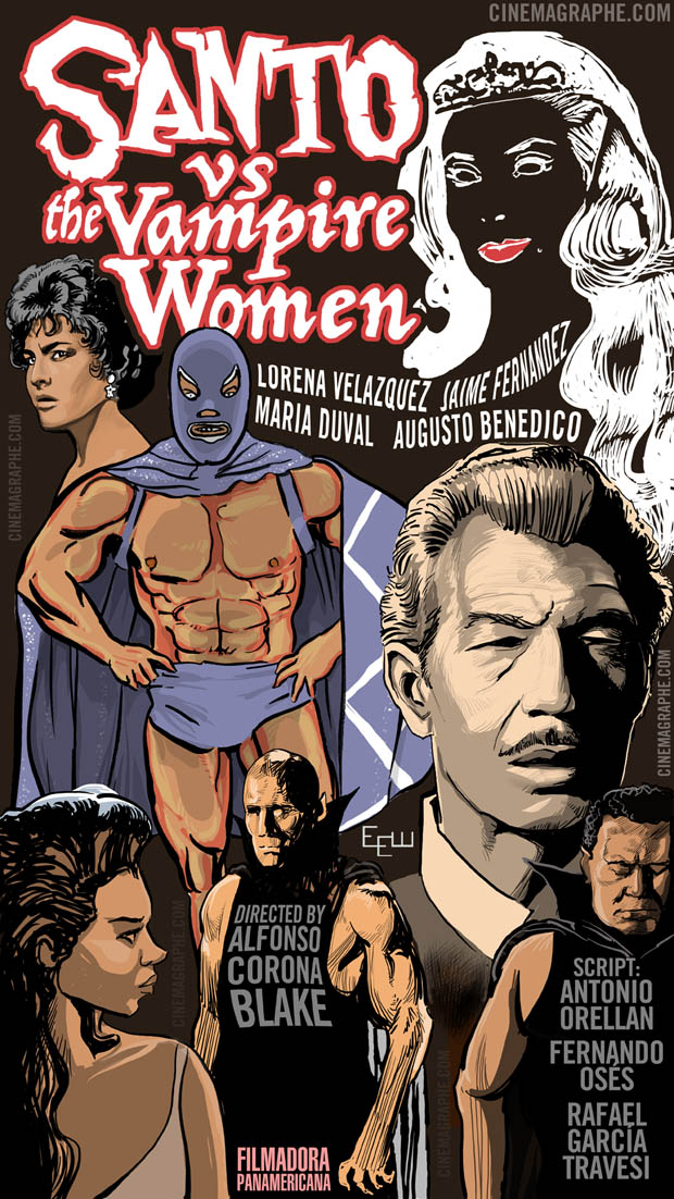 Santo Vs The Vampire Women